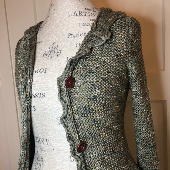 BCBG Max Azria sage green duster - Picture 7 of 13